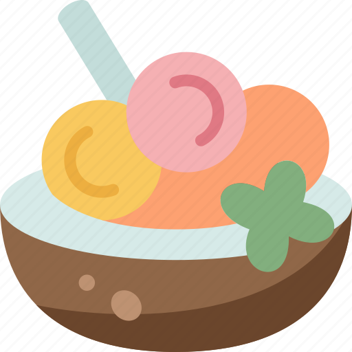 Ice, cream, bowl, dessert, summer icon - Download on Iconfinder