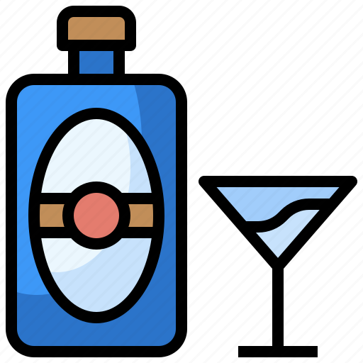 Alcohol, alcoholic, cocktail, drink, party, restaurant, straw icon - Download on Iconfinder