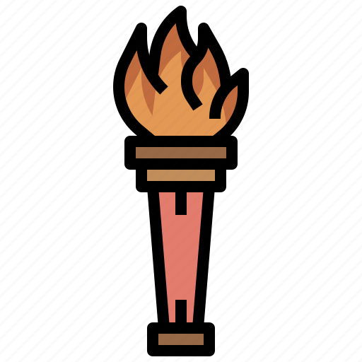 Beach, fire, flame, lamp, light, miscellaneous, torch icon - Download on Iconfinder