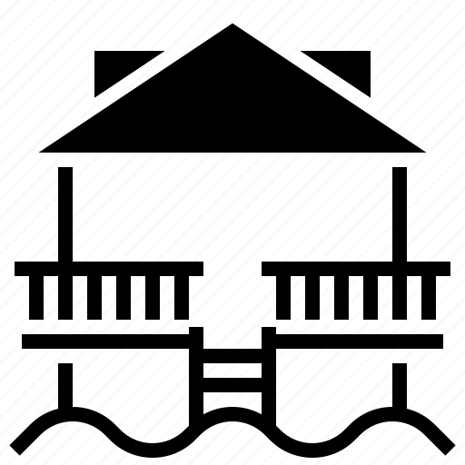 Buildings, city, cottage, hawaii, house, hut, pavilion icon - Download on Iconfinder