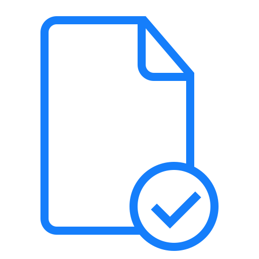 Document, checked icon - Free download on Iconfinder