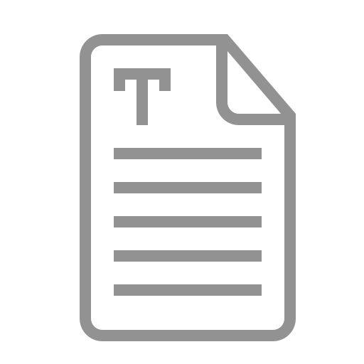 Text, document icon - Free download on Iconfinder