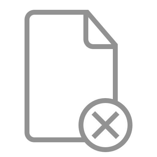 Document, cancel icon - Free download on Iconfinder