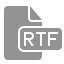 rtf, document, file 