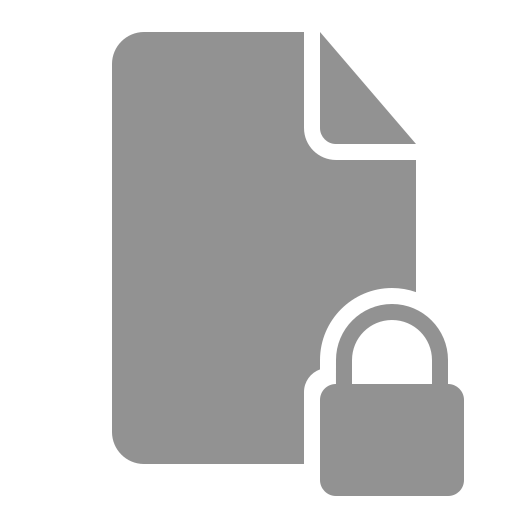 Document, locked icon - Free download on Iconfinder