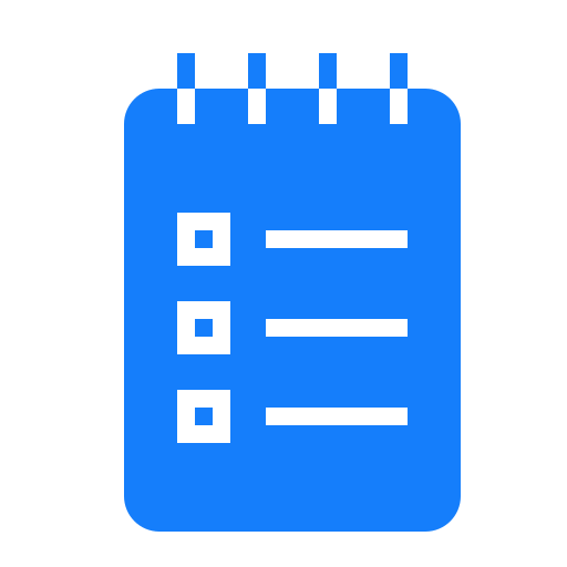 Notebook, list icon - Free download on Iconfinder