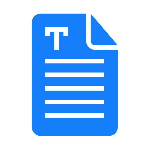 Document text  icon 