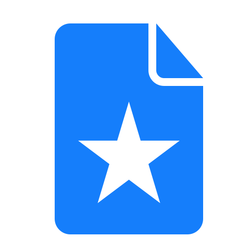 Star, document icon - Free download on Iconfinder