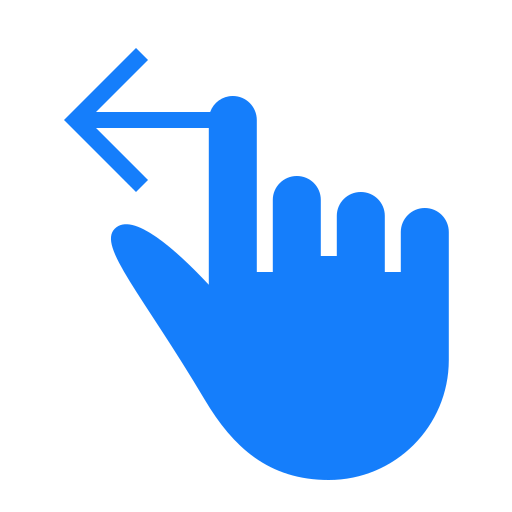 Finger, left, swipe icon - Free download on Iconfinder