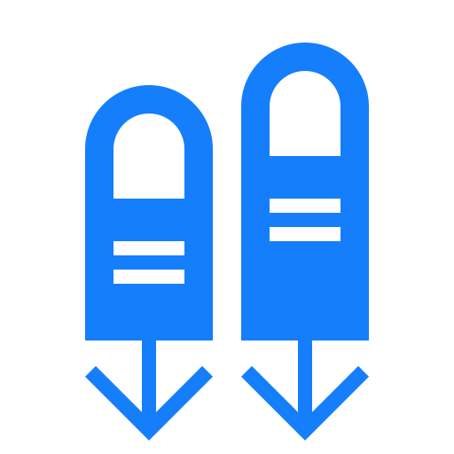 Swipe, down, two, fingers icon - Free download on Iconfinder