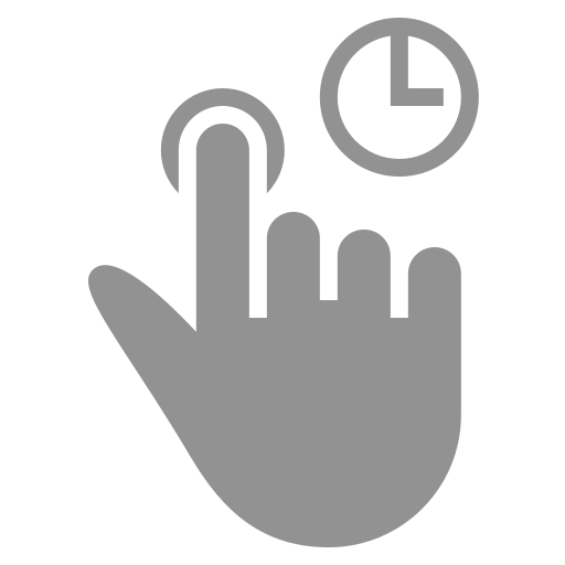 Finger, hold, tap icon - Free download on Iconfinder