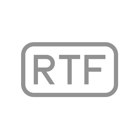 Rtf, file icon - Free download on Iconfinder