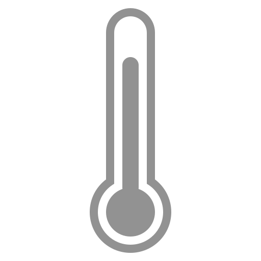 Thermometer, quarters, three icon - Free download