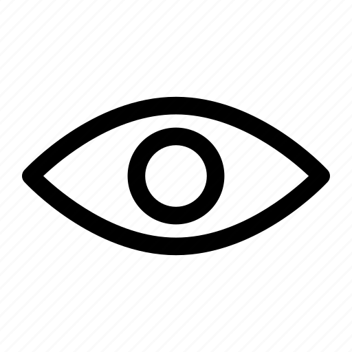 Eye, eyeball, look, view icon - Download on Iconfinder