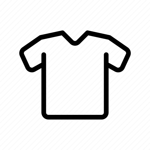 Clothes, dress, fashion, shirt, short sleeve, t shirt, wear icon - Download on Iconfinder