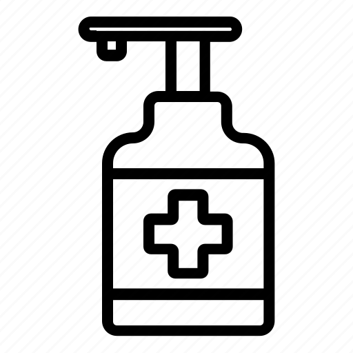 Health, sanitizer, healthy, healthcare, hand soap icon - Download on Iconfinder