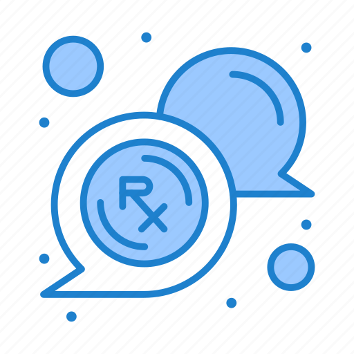 Bubble, medical, message, rx icon - Download on Iconfinder