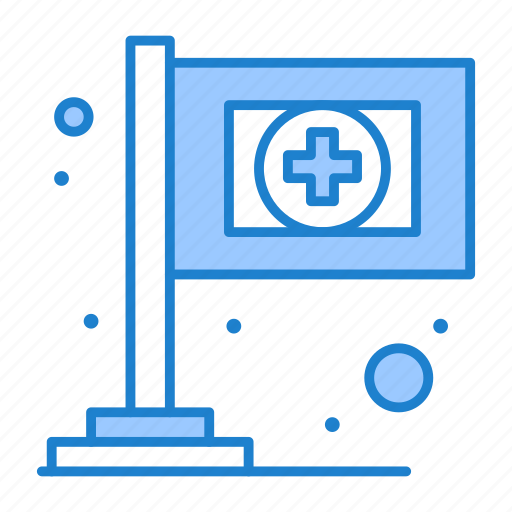 Assistance, flag, medical icon - Download on Iconfinder