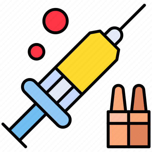 Health, injection, medicine, syringe, vaccine icon - Download on Iconfinder