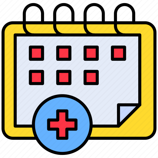 Appointments, calendar, date, health, schedule icon - Download on Iconfinder