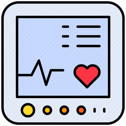 Care, heart, monitor, ratemedical icon - Download on Iconfinder