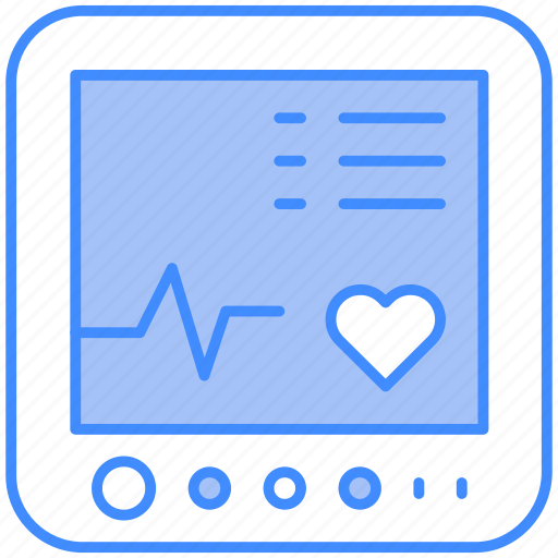 Care, heart, monitor, ratemedical icon - Download on Iconfinder