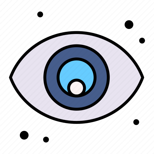 Eye, anatomy, view, visibility, ui icon - Download on Iconfinder