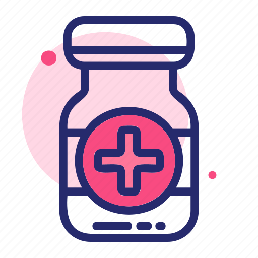 Pill, jar, pharmacy, medicine, food, sweet, container icon - Download on Iconfinder