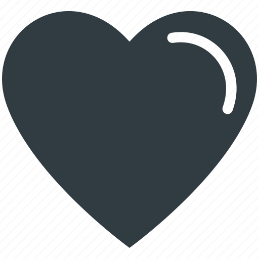 Heart, heart shape, human heart, like sign, love icon - Download on Iconfinder