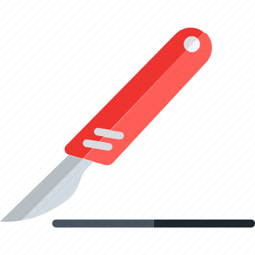 Knife, surgery, scalpel, sharp tool, cut icon - Download on Iconfinder