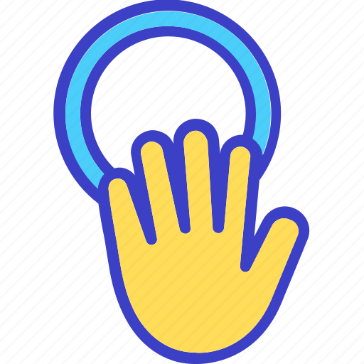 Hand, touch, fingers, gestures icon - Download on Iconfinder