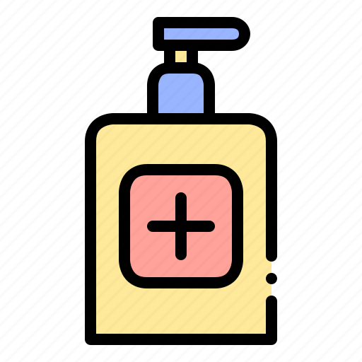 Handsanitizer, bottle, alcohol, hand gel icon - Download on Iconfinder