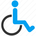 damaged, disabled, handicap, wheelchair, invalid, social