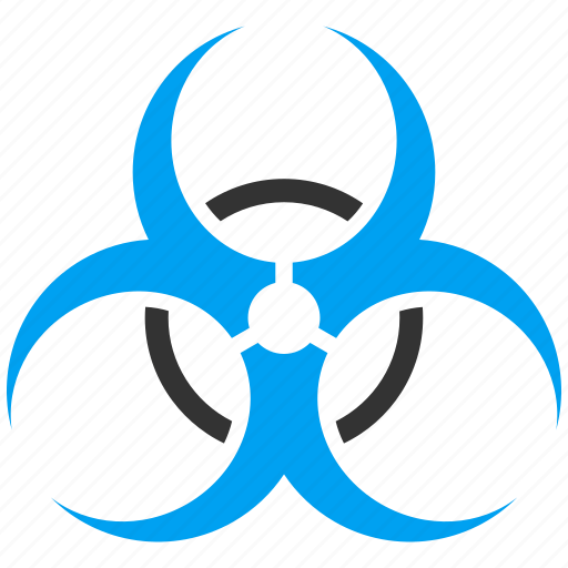 Biohazard, bio hazard, biological, danger, epidemic, virus, warning icon - Download on Iconfinder