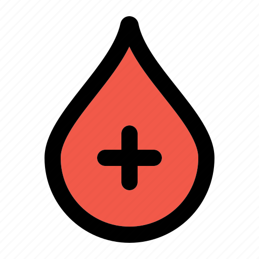 Positive blood, blood drop, blood test, blood sample, positive, healthcare, blood icon - Download on Iconfinder