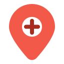 hospital, location, placeholder, clinic, pointer, maps, pin, navigation, map