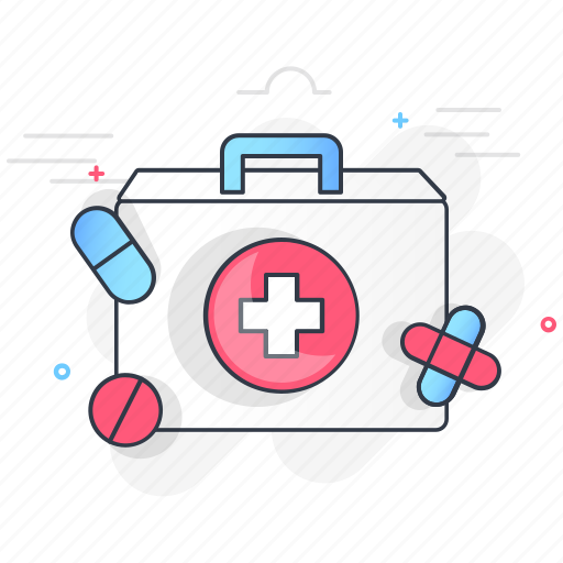 Aid, bandage, box, drugs, first, kit, medical icon - Download on Iconfinder