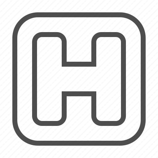 Hospital, hospital logo, hospital symbol icon - Download on Iconfinder