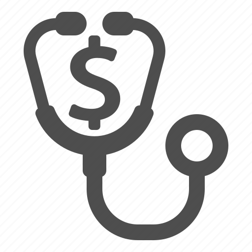 Health insurance, price, stethoscope, cost, healthcare icon - Download on Iconfinder