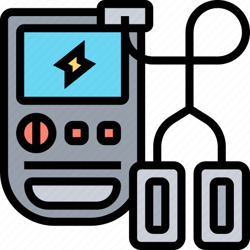 Defibrillator, cardiac, electroshock, rescue, emergency icon - Download on Iconfinder