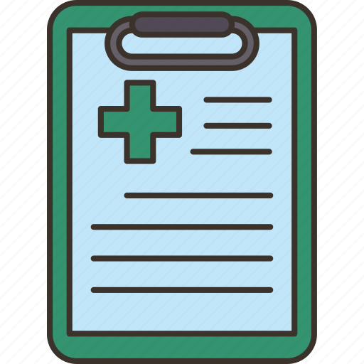 Medical, report, diagnostic, healthcare, record icon - Download on Iconfinder