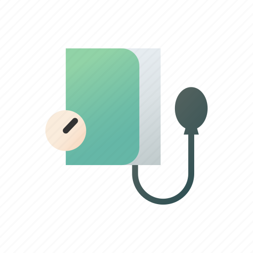 Blood pressure meter, sphygmomanometer, health, medical, heartbeat, diagnosis, measurement icon - Download on Iconfinder