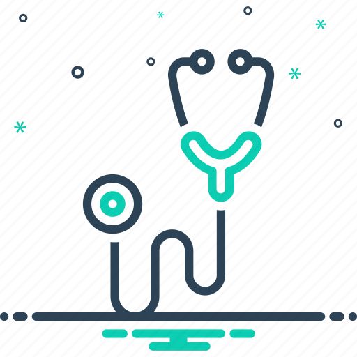 Stethoscope, medical, instrument, cardiology, treatment, check up icon - Download on Iconfinder