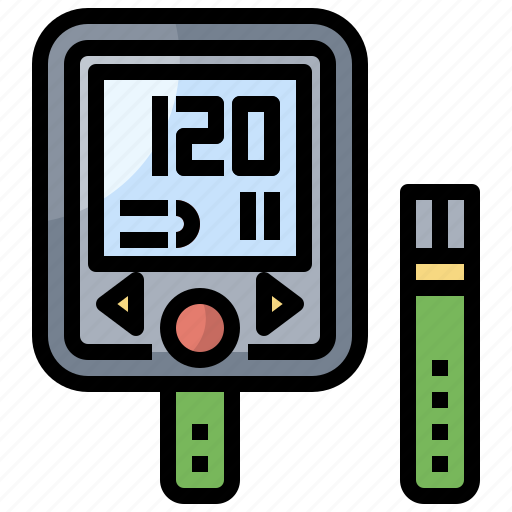 Blood, glucose, instrument, level, medical, meter, sugar icon - Download on Iconfinder