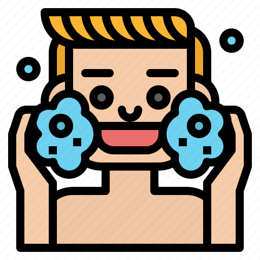 Cleaning, face, health, hygiene, routine icon - Download on Iconfinder