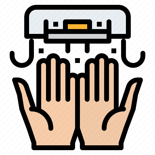 Cleaning, dryer, hand, health, hygiene icon - Download on Iconfinder