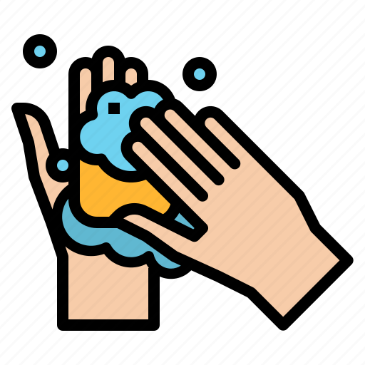 Cleaning, hand, health, hygiene, soap icon - Download on Iconfinder