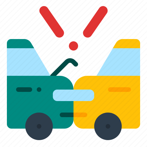 Accident, insurance, car, damage, vehicle, crash, collision icon - Download on Iconfinder