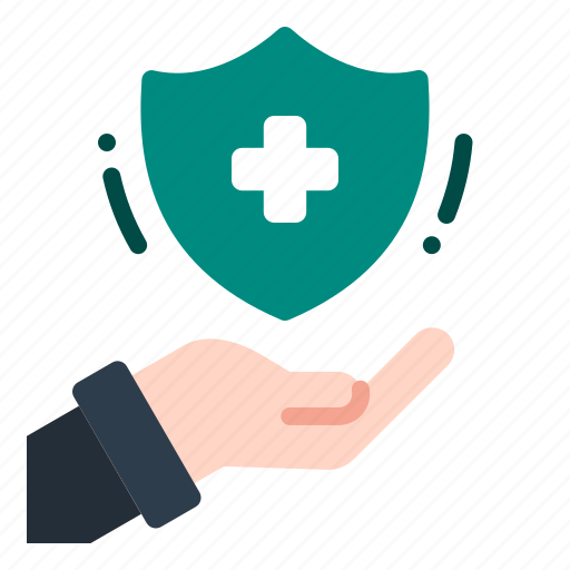 Medical, insurance, hand, protection, shield, healthcare, safe icon - Download on Iconfinder