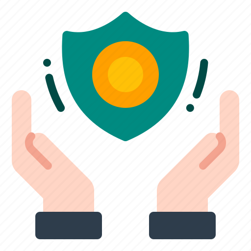 Saving, save, money, insurance, hands, shield, protection icon - Download on Iconfinder